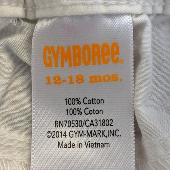 Gymboree white shorts bows - Picture 3 of 3